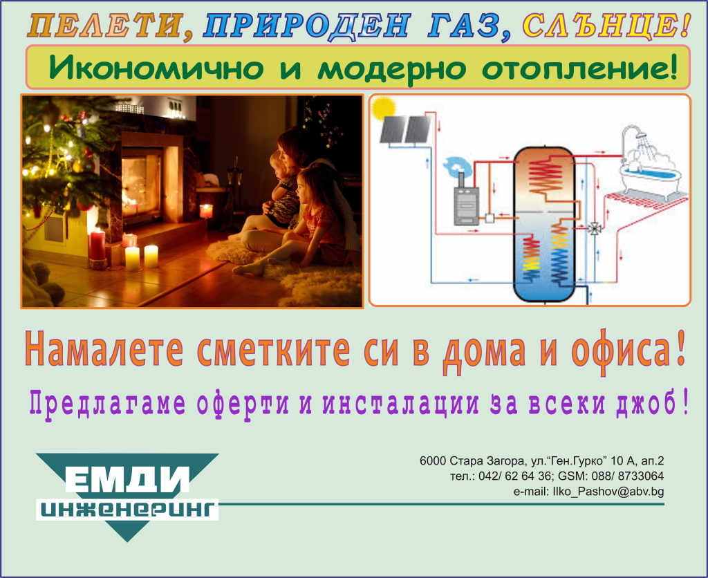 Изграждане и ремонт на отоплителни и газопроводни инсталации