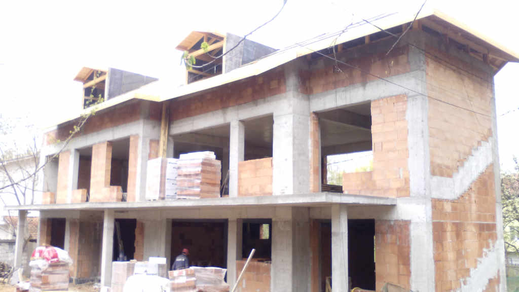 СТРОИТЕЛСТВО НА КЪЩИ- СОФИЯ- БОЖУРИЩЕ БАНКЯ -ГРУБ СТРОЕЖ