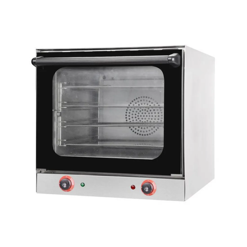 Професионална конвекторна фурна с включени 4 тави, до 300°C, таймер до 120 минути