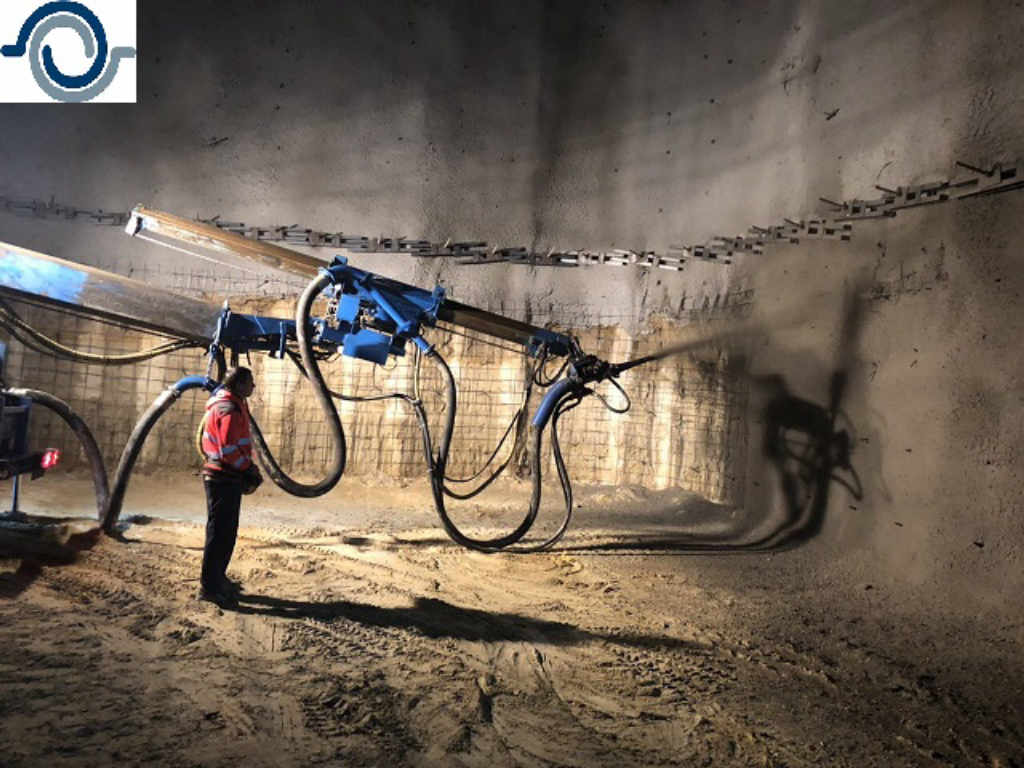 Укрепване на изкопи с торкрет бетон