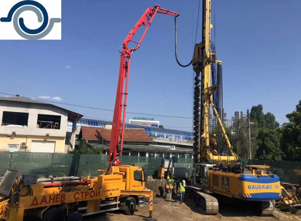 Изпомпване на бетон на труднодостъпни места